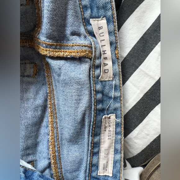 High Rise Ripped Shorts - Picture 3 of 3